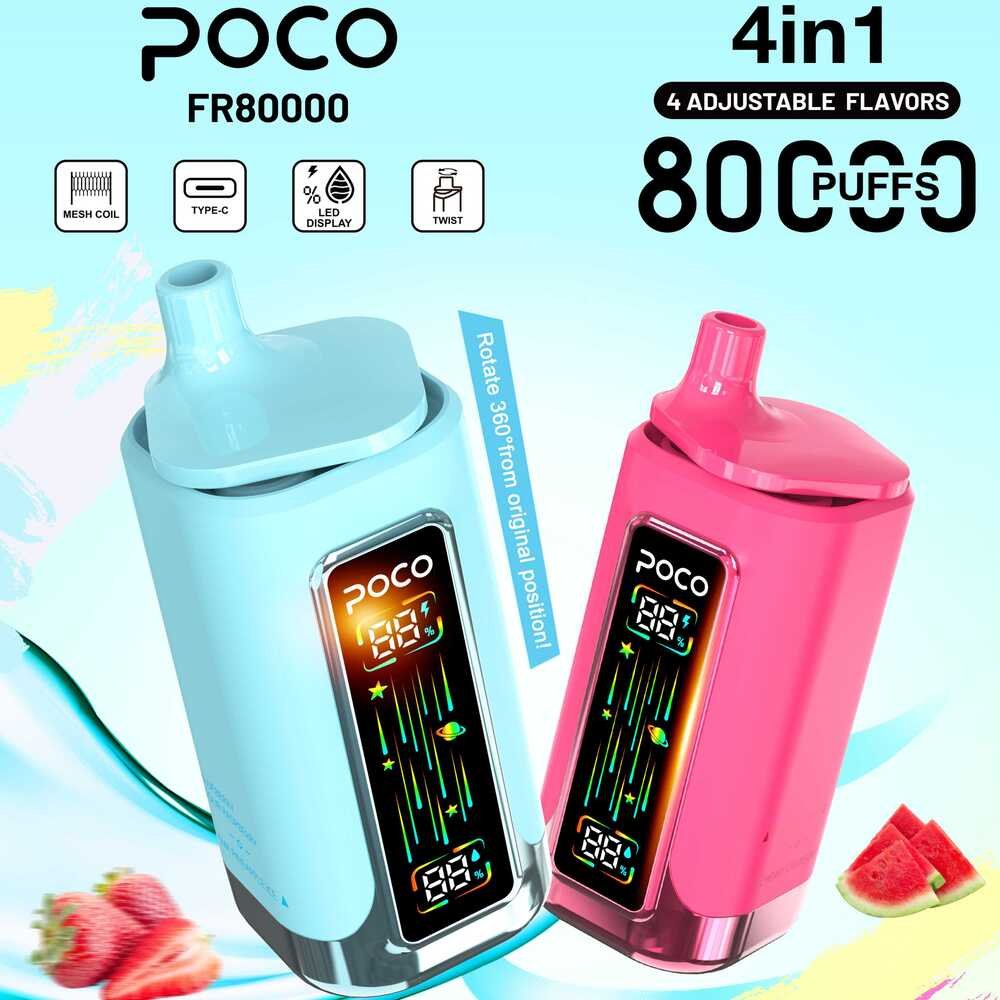 Poco Fr 80K wholesale - disposable vape image 5 - Vapeuwell EU