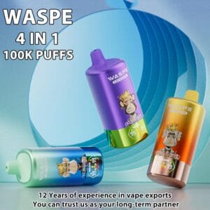 WASPE Quad 100K wholesale - disposable vape image 2 - Vapeuwell EU
