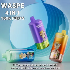 WASPE Quad 100K wholesale - disposable vape image 2 - Vapeuwell EU