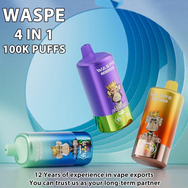 WASPE Quad 100K wholesale - disposable vape image 2 - Vapeuwell EU