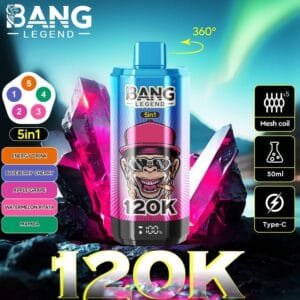 Bang Legend 120K wholesale - disposable vape image 11 - Vapeuwell EU