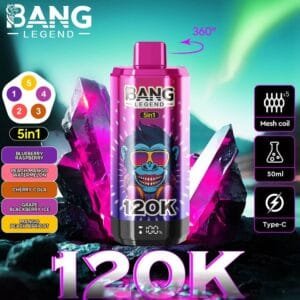 Bang Legend 120K wholesale - disposable vape image 9 - Vapeuwell EU