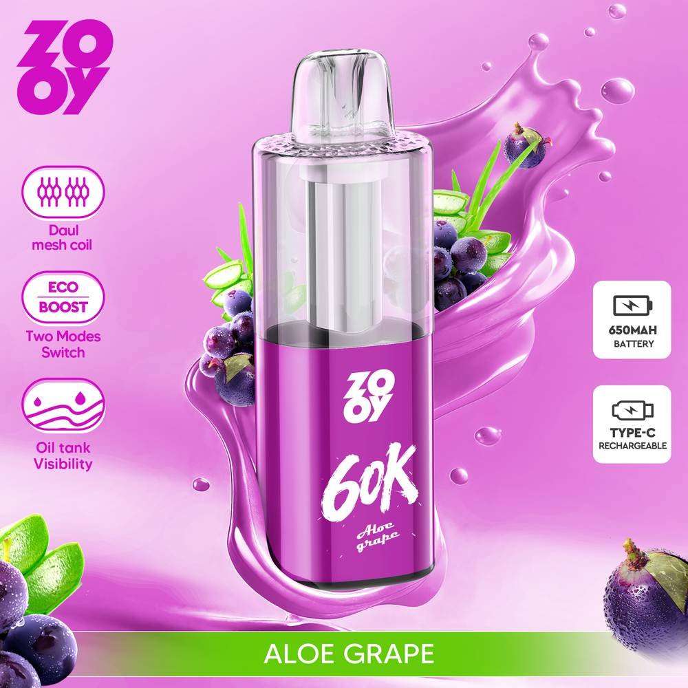 ZOOY Fizz 60K wholesale - disposable vape image 4 - Vapeuwell EU