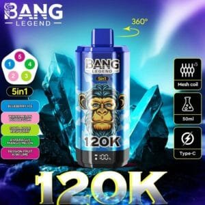 Bang Legend 120K wholesale - disposable vape image 6 - Vapeuwell EU