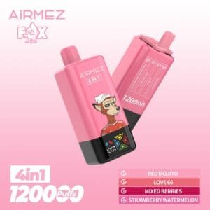 Airmez Fox 120K wholesale - disposable vape image 1 - Vapeuwell EU