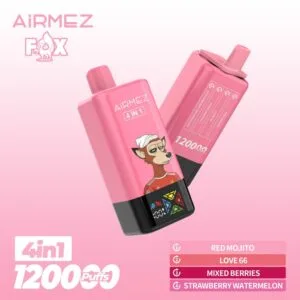 Airmez Fox 120K wholesale - disposable vape image 1 - Vapeuwell EU