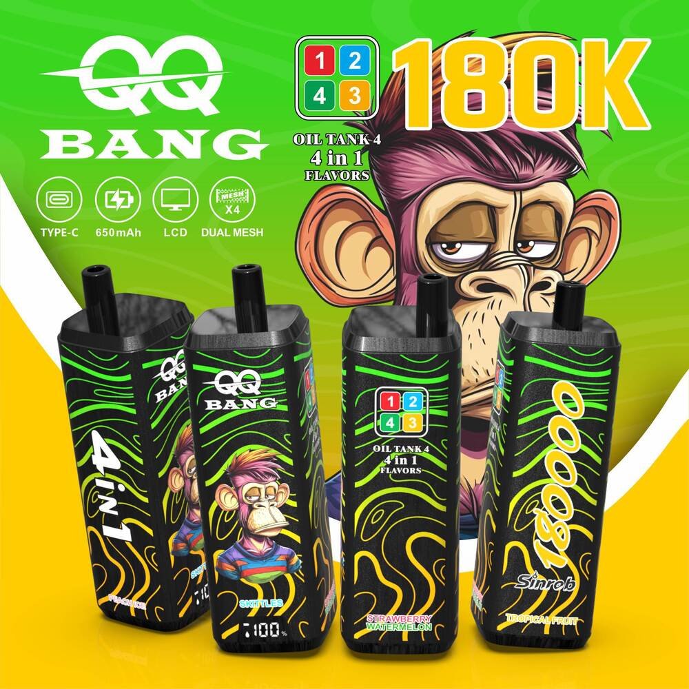 Bang Qq 180K wholesale - disposable vape image 1 - Vapeuwell EU
