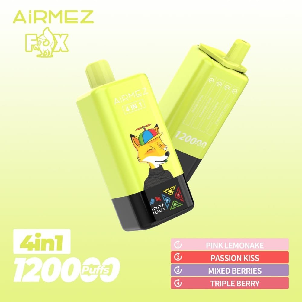 Airmez Fox 120K wholesale - disposable vape image 10 - Vapeuwell EU