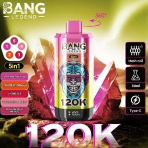 Bang Legend 120K wholesale - disposable vape image 1 - Vapeuwell EU