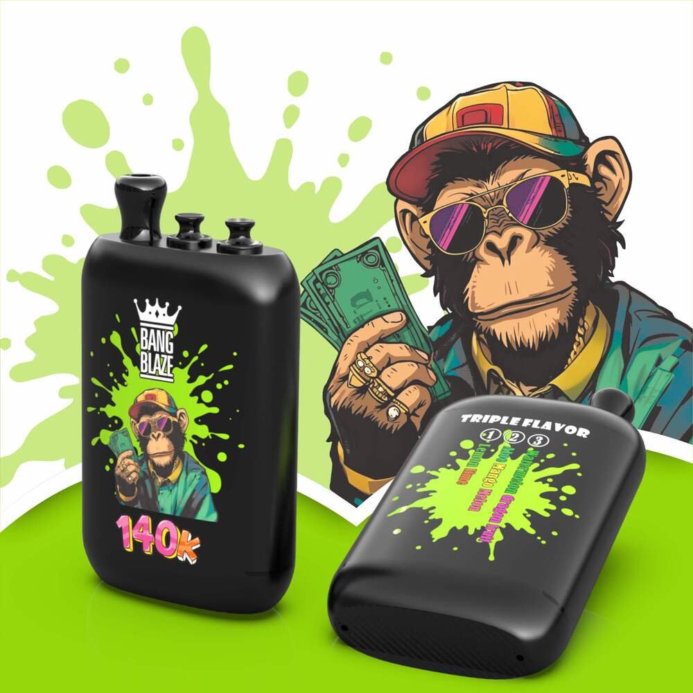 Bang Blaze Triple 140K 3-in-1 disposable vape wholesale - Vapeuwell EU
