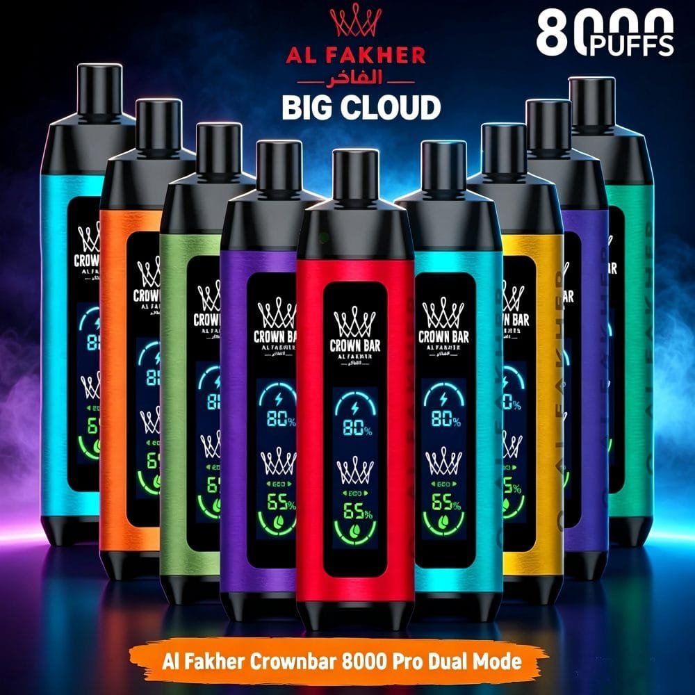 Al Fakher Crown Bar 80K disposable vape wholesale - Vapeuwell EU