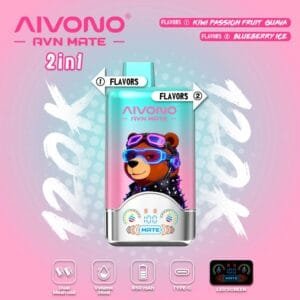 Aivono Avn Meat 120K 2-in-1 disposable vape wholesale - Vapeuwell EU