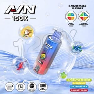 Aivono Avn 150K wholesale - disposable vape image 2 - Vapeuwell EU