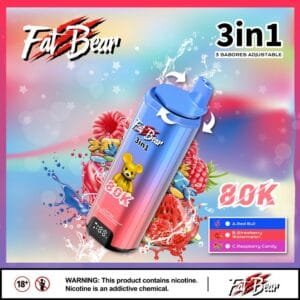 Aivono Feat Bear 80K 3-in-1 disposable vape wholesale - Vapeuwell EU