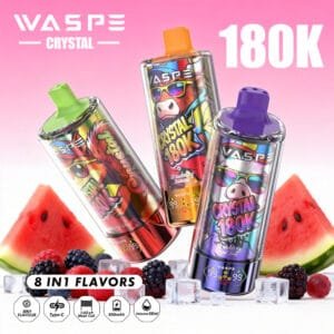 WASPE Crystal Switch 180K wholesale - disposable vape image 5 - Vapeuwell EU