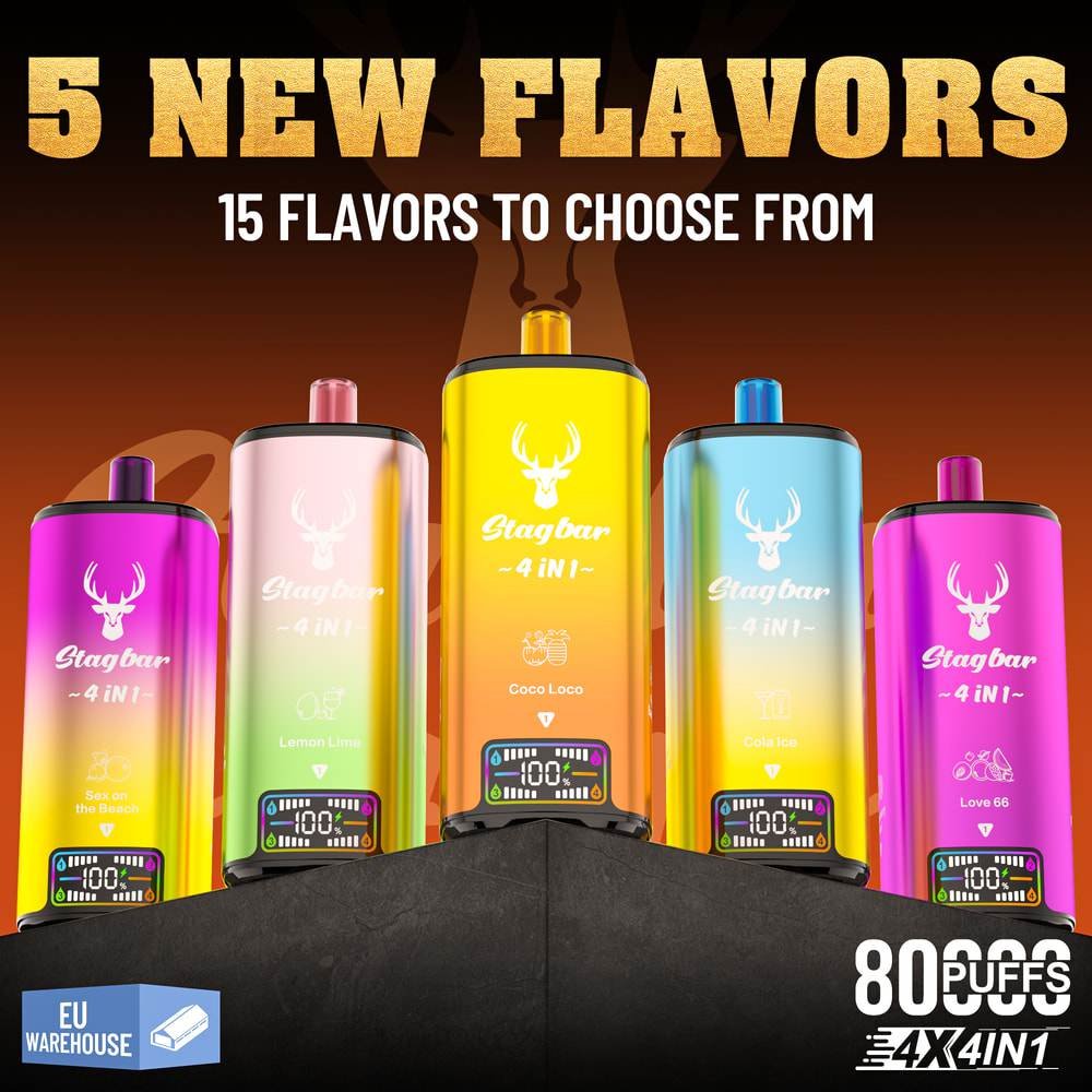 Stagbar 80K wholesale - disposable vape image 9 - Vapeuwell EU