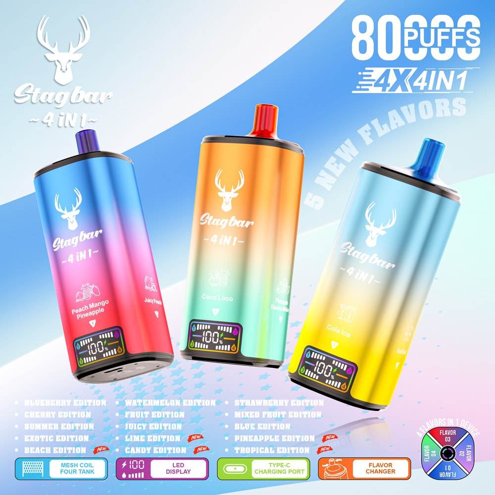 Stagbar 80K wholesale - disposable vape image 5 - Vapeuwell EU