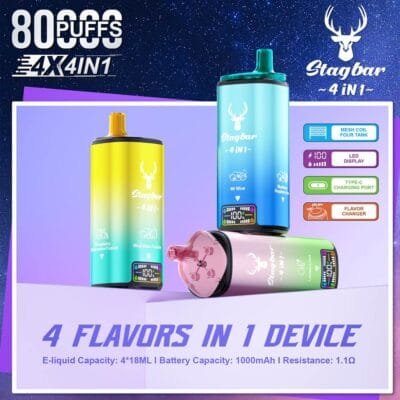 Stagbar 80K wholesale - disposable vape image 4 - Vapeuwell EU