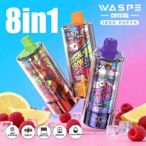 WASPE Crystal Switch 180K wholesale - disposable vape image 4 - Vapeuwell EU