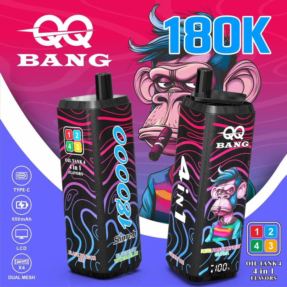 Bang Qq 180K wholesale - disposable vape image 5 - Vapeuwell EU
