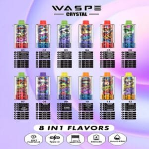 WASPE Crystal Switch 180K wholesale - disposable vape image 7 - Vapeuwell EU