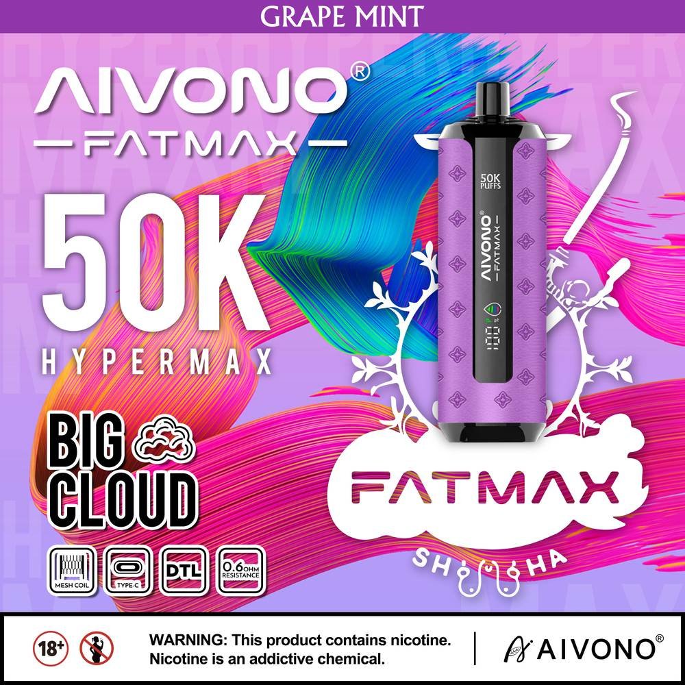 Aivono Fatmax 50K wholesale - disposable vape image 4 - Vapeuwell EU