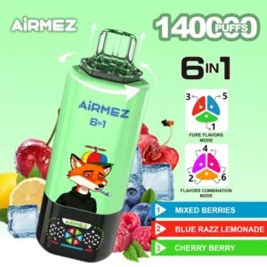 Airmez Fox 140K wholesale - disposable vape image 1 - Vapeuwell EU