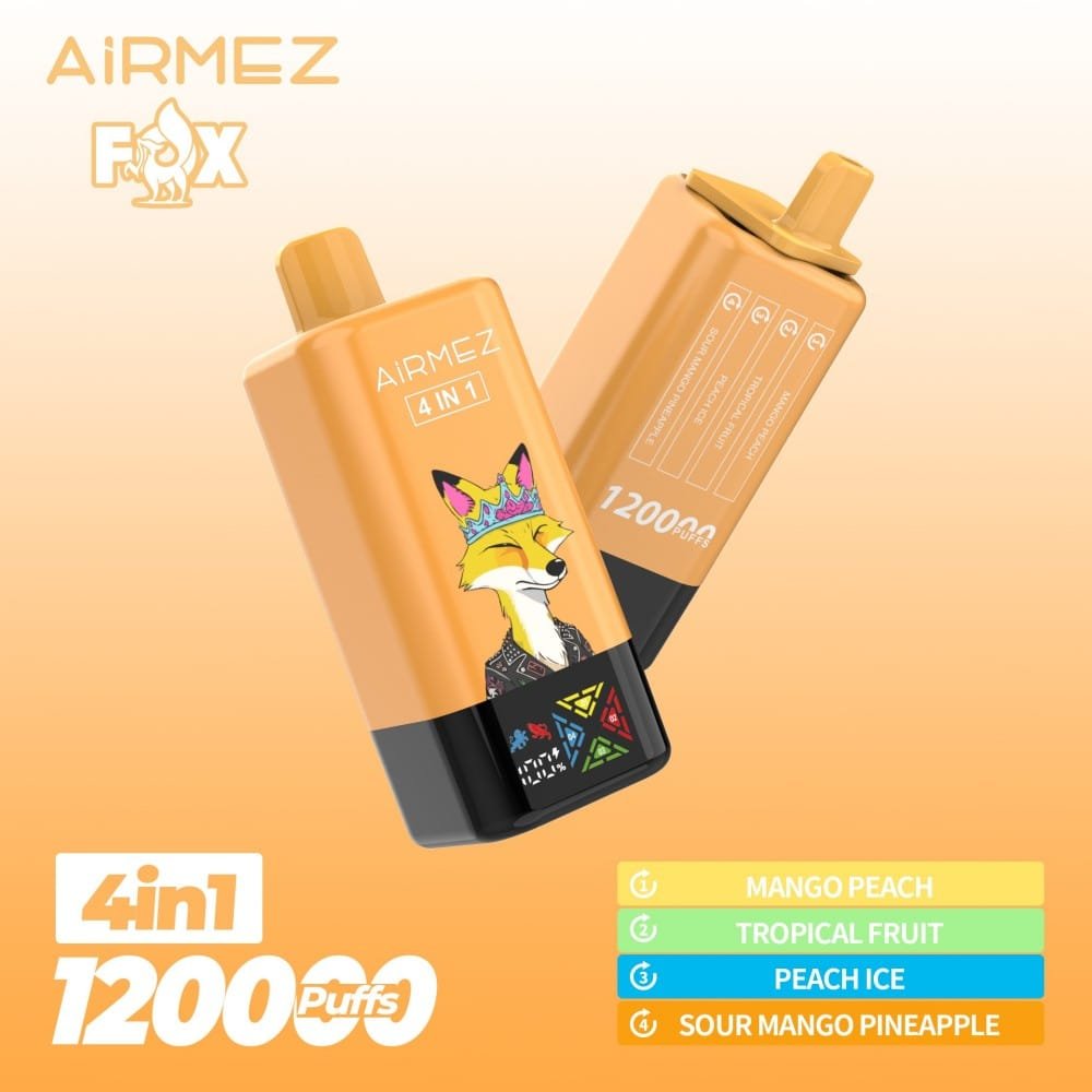 Airmez Fox 120K wholesale - disposable vape image 7 - Vapeuwell EU
