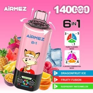 Airmez Fox 140K wholesale - disposable vape image 9 - Vapeuwell EU