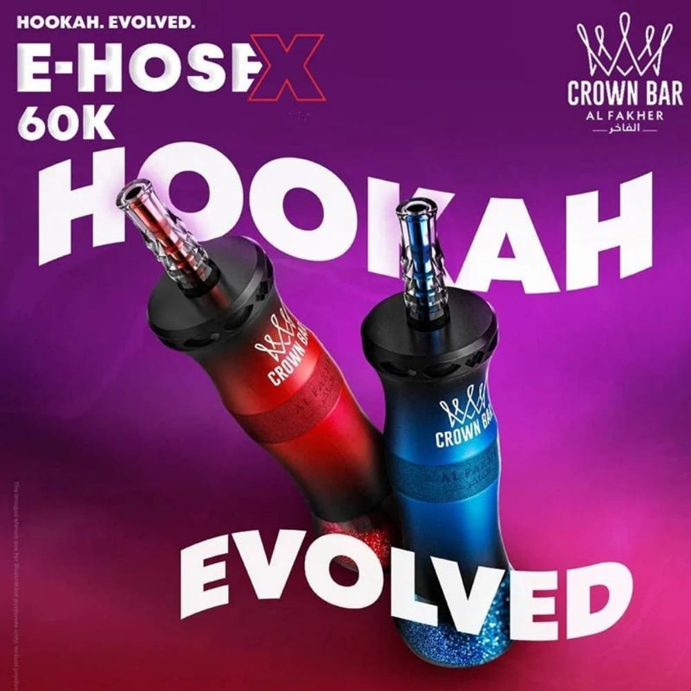 Al Fakher Crown Bar Hose 60K wholesale - disposable vape image 5 - Vapeuwell EU