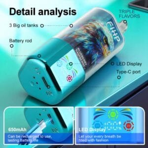 FIHP 90K wholesale - disposable vape image 3 - Vapeuwell EU