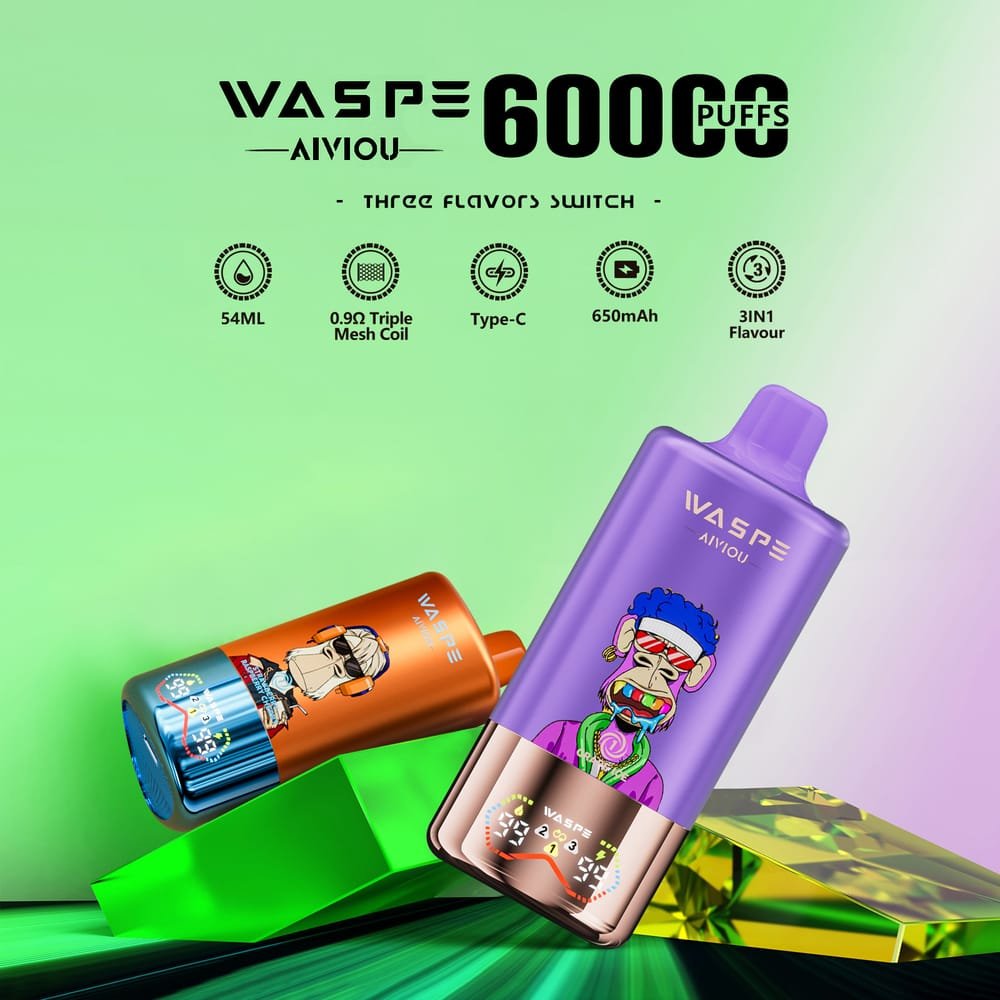 WASPE Triple 60K wholesale - disposable vape image 4 - Vapeuwell EU