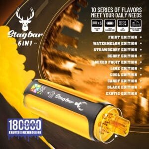 Stagbar 180K wholesale - disposable vape image 5 - Vapeuwell EU