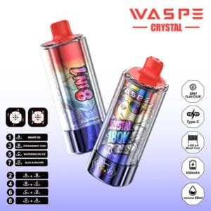 WASPE Crystal Switch 180K wholesale - disposable vape image 1 - Vapeuwell EU
