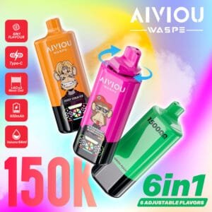 WASPE Aiviou 150K wholesale - disposable vape image 5 - Vapeuwell EU