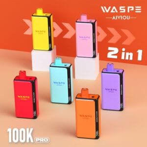 WASPE Pro Double 100K wholesale - disposable vape image 10 - Vapeuwell EU