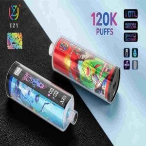 UZY Shisha Hookah King 120K wholesale - disposable vape image 7 - Vapeuwell EU