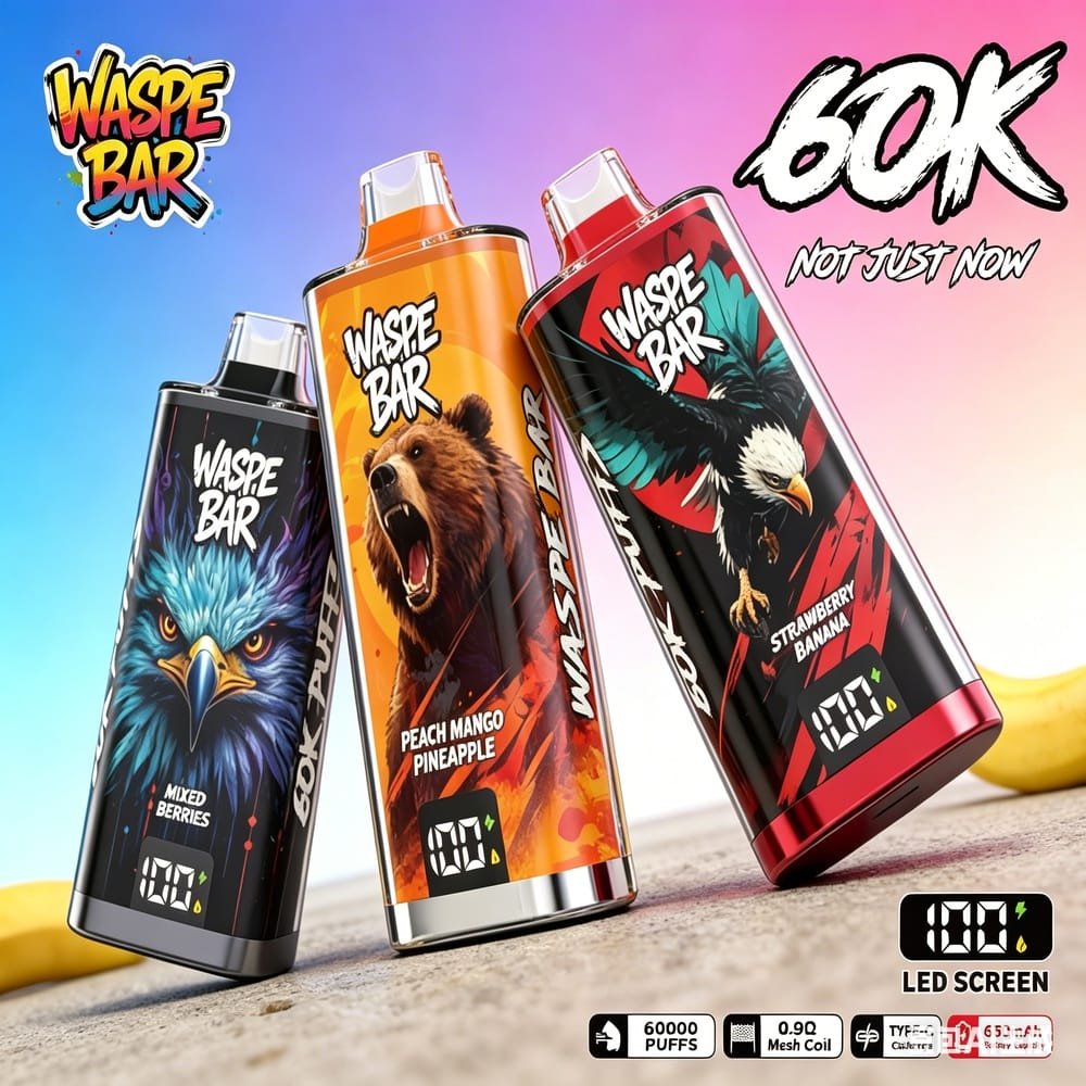 WASPE Bar 60K wholesale - disposable vape image 4 - Vapeuwell EU