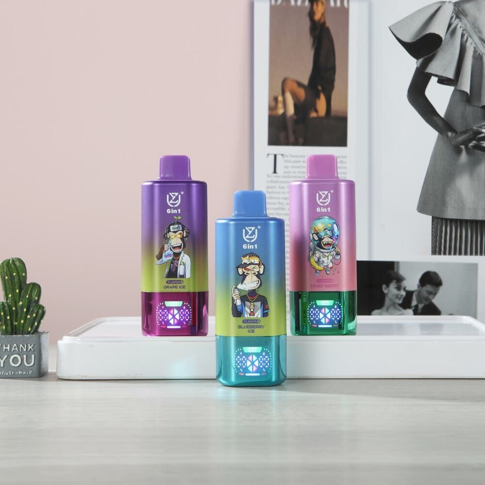 UZY Six Option 150K wholesale - disposable vape image 1 - Vapeuwell EU