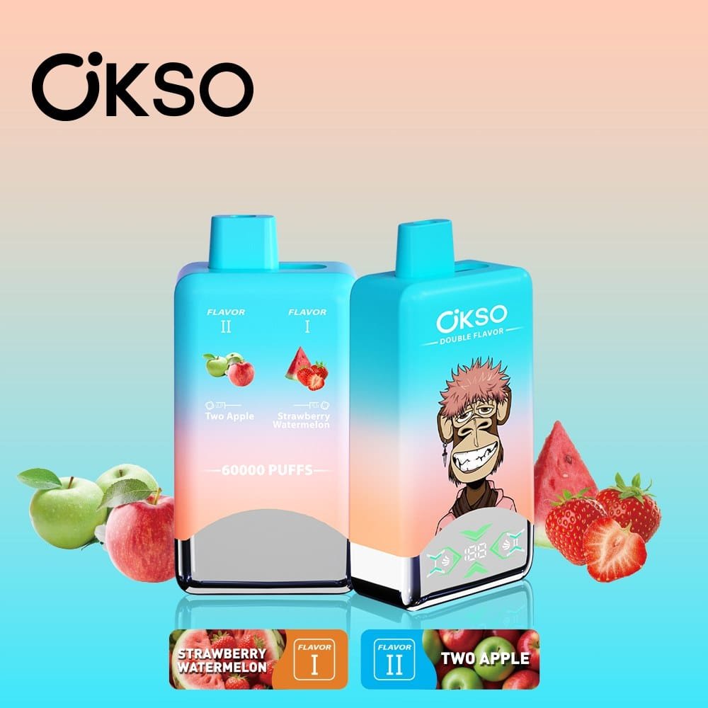 OKSO Double 60K disposable vape wholesale - Vapeuwell EU