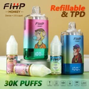 FIHP Monkey 30K wholesale - disposable vape image 9 - Vapeuwell EU