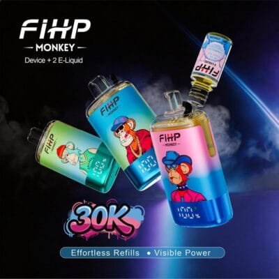FIHP Monkey 30K disposable vape wholesale - Vapeuwell EU