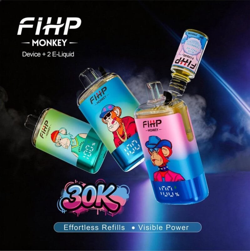 FIHP Monkey 30K disposable vape wholesale - Vapeuwell EU
