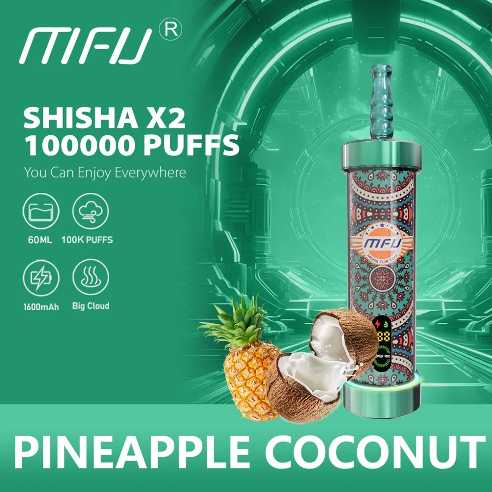 MFU Shisha 100K wholesale - disposable vape image 1 - Vapeuwell EU