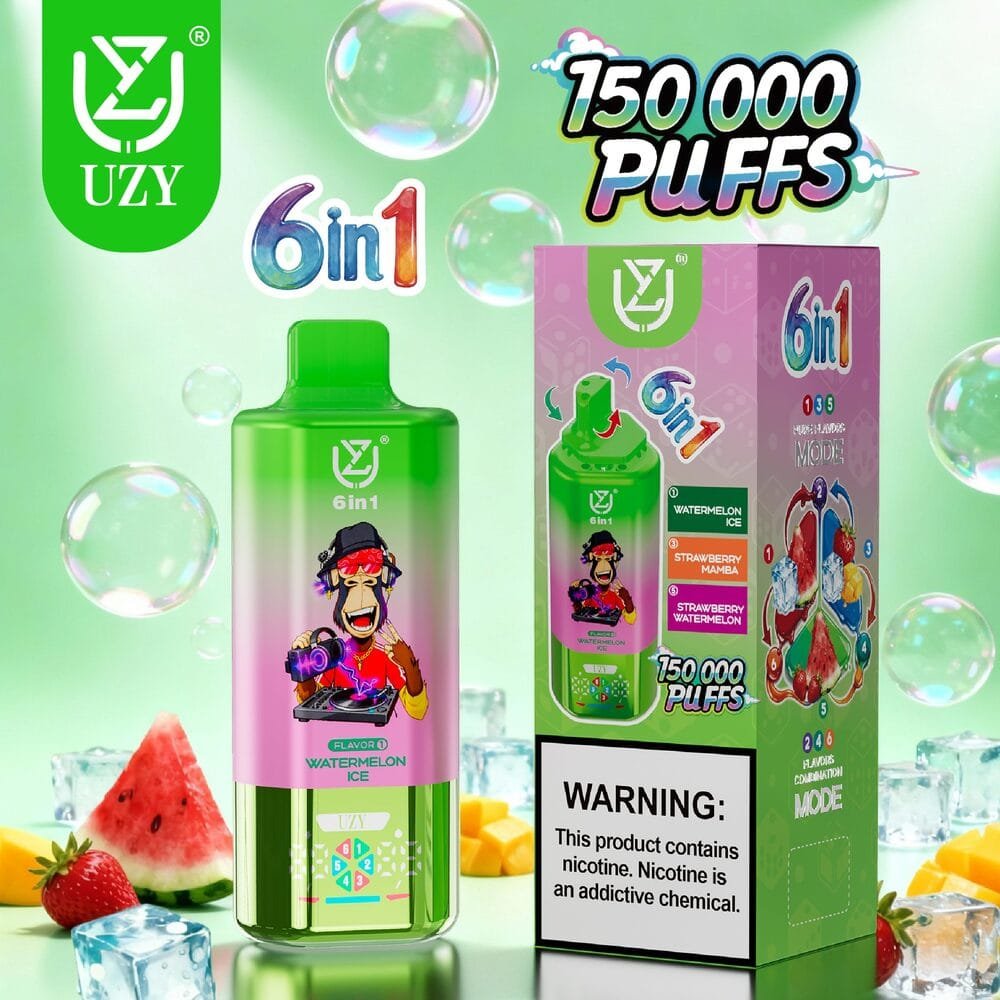UZY Six Option 150K wholesale - disposable vape image 9 - Vapeuwell EU