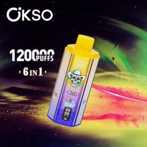 OKSO 120K 6-in-1 disposable vape wholesale - Vapeuwell EU