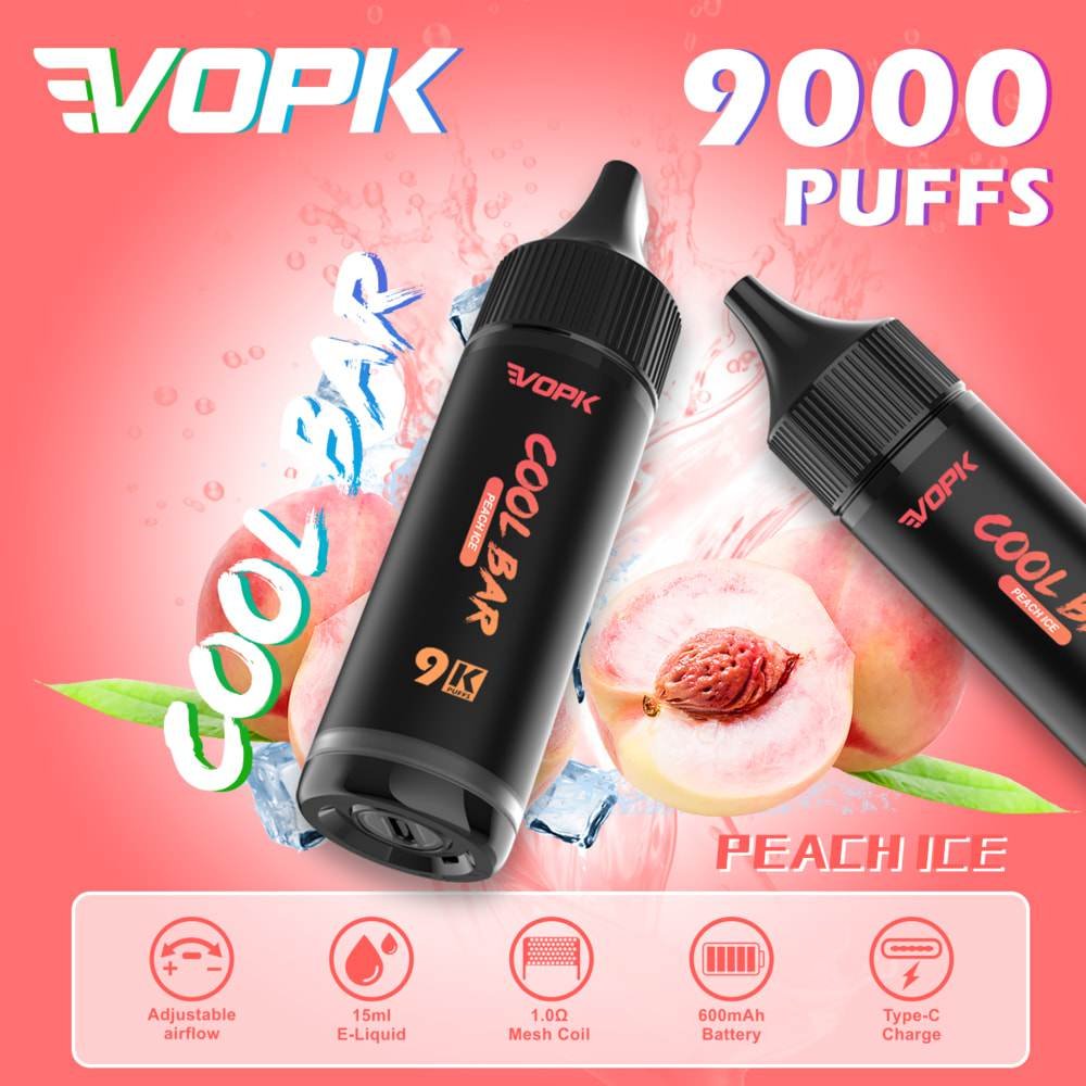Vopk Cool Bar 9K wholesale - disposable vape image 2 - Vapeuwell EU