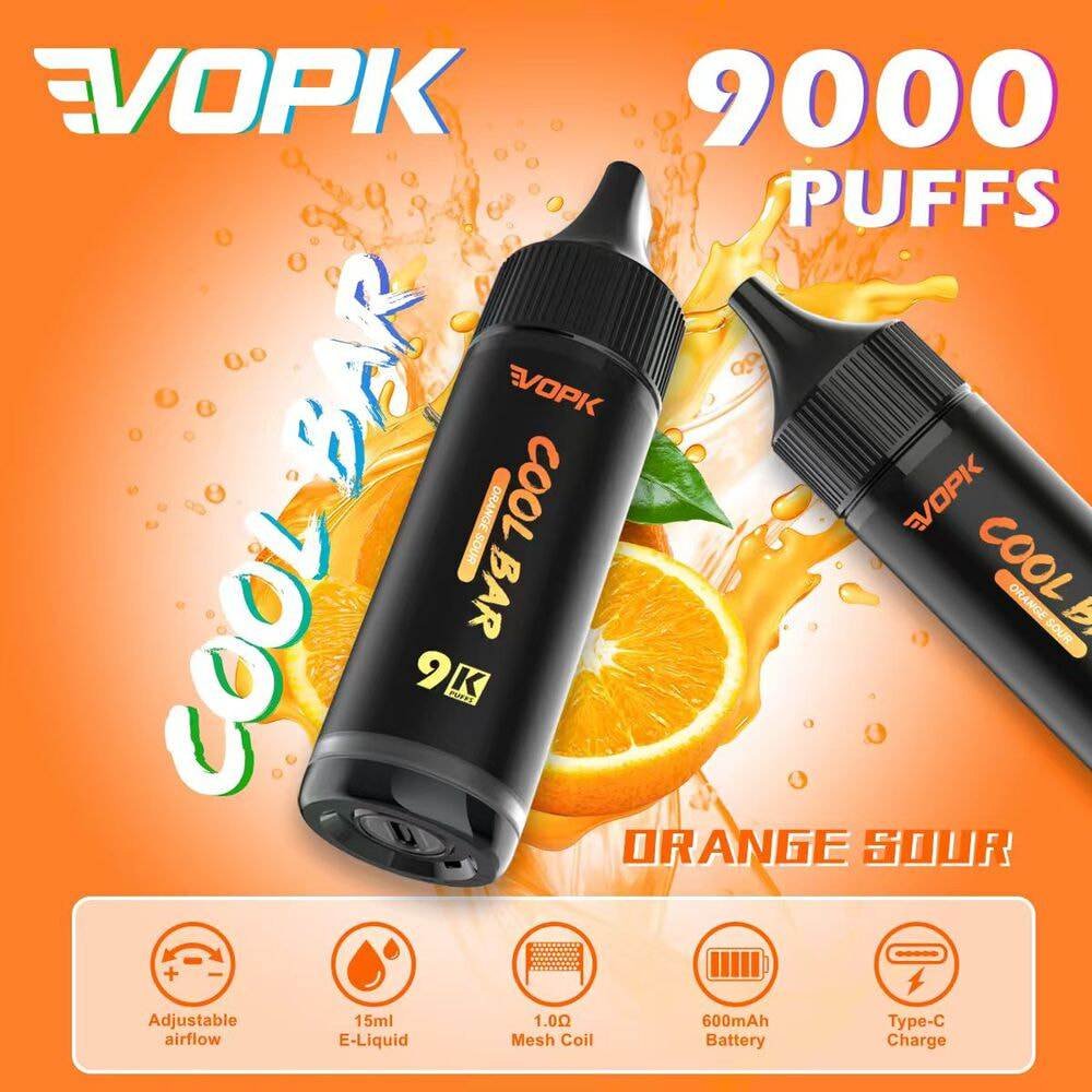 Vopk Cool Bar 9K wholesale - disposable vape image 9 - Vapeuwell EU