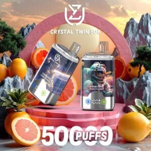 UZY Crystal Twin Dual 50K wholesale - disposable vape image 2 - Vapeuwell EU