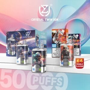 UZY Crystal Twin Dual 50K wholesale - disposable vape image 3 - Vapeuwell EU